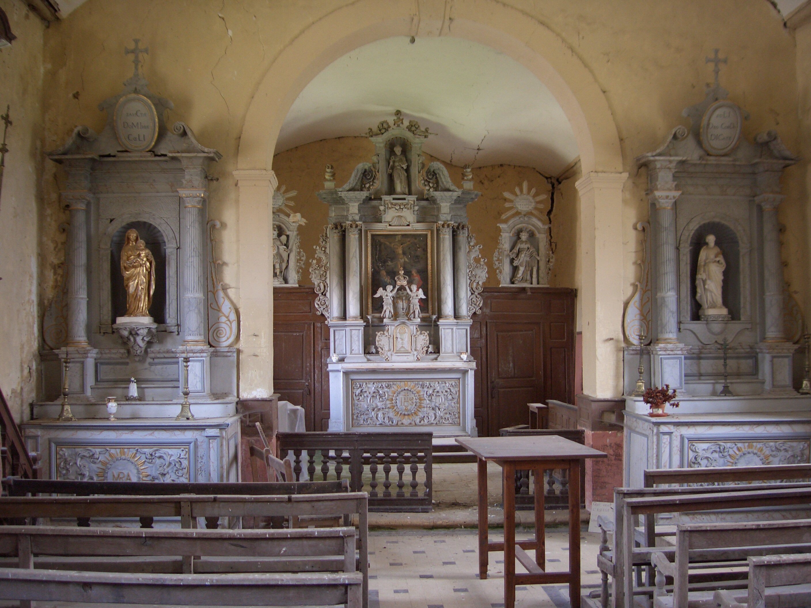 Découverte de la chapelle de Wé