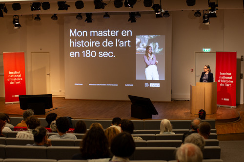 Concours d’éloquence « Mon master en histoire de l’art et en archéologie en 180 secondes »