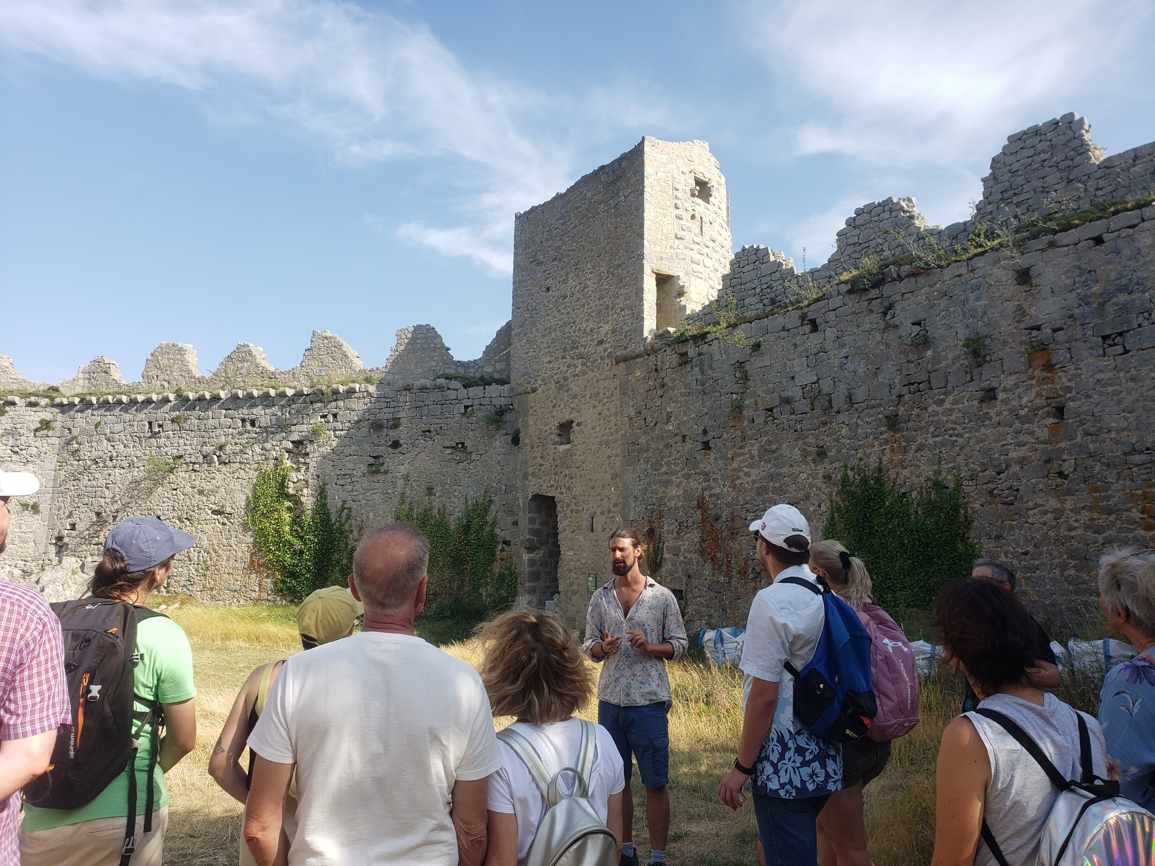 Visite guidée du château de Puilaurens