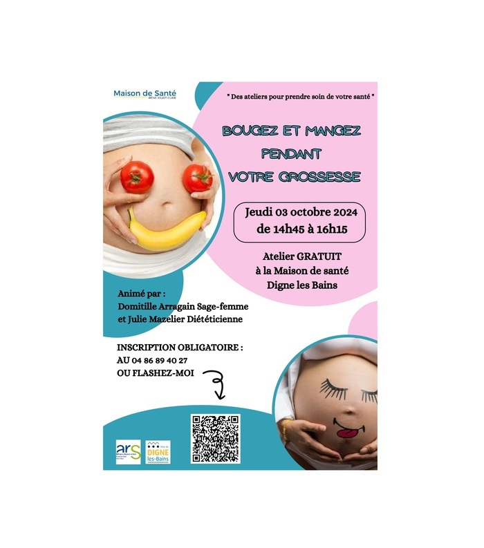 Bougez et mangez pendant votre grossesse