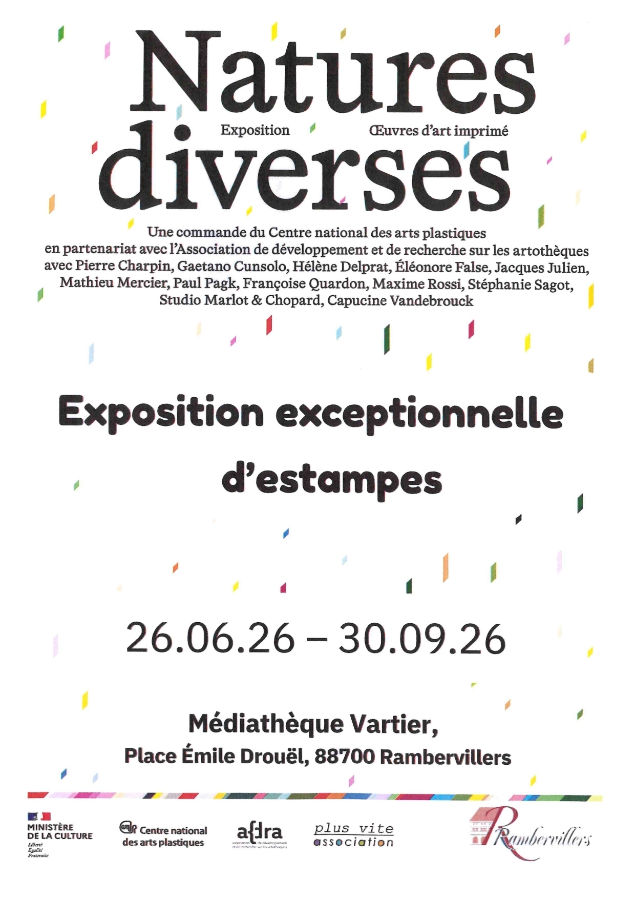 Exposition Natures diverses