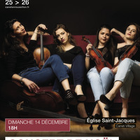 Concert de Noël Quatuor Rose