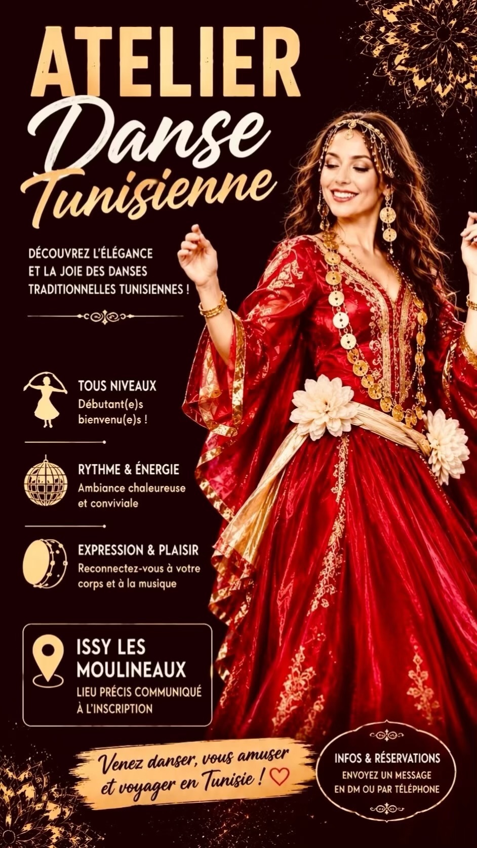Stage danse tunisienne