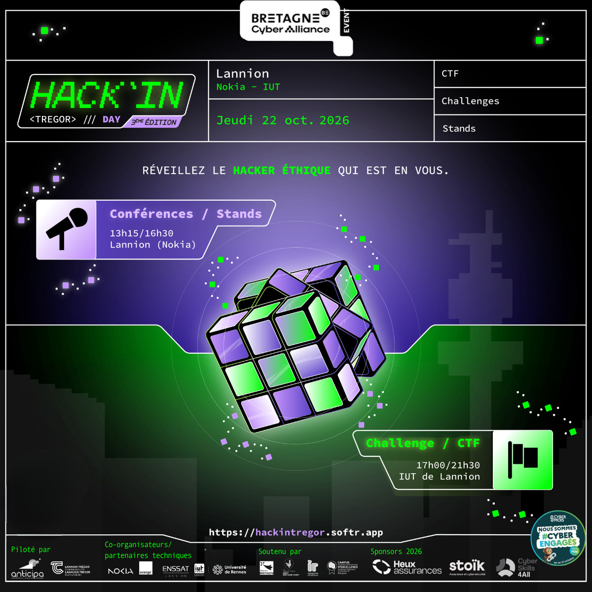 Hack'In Trégor 2026 : Challenge CTF à l'IUT de Lannion