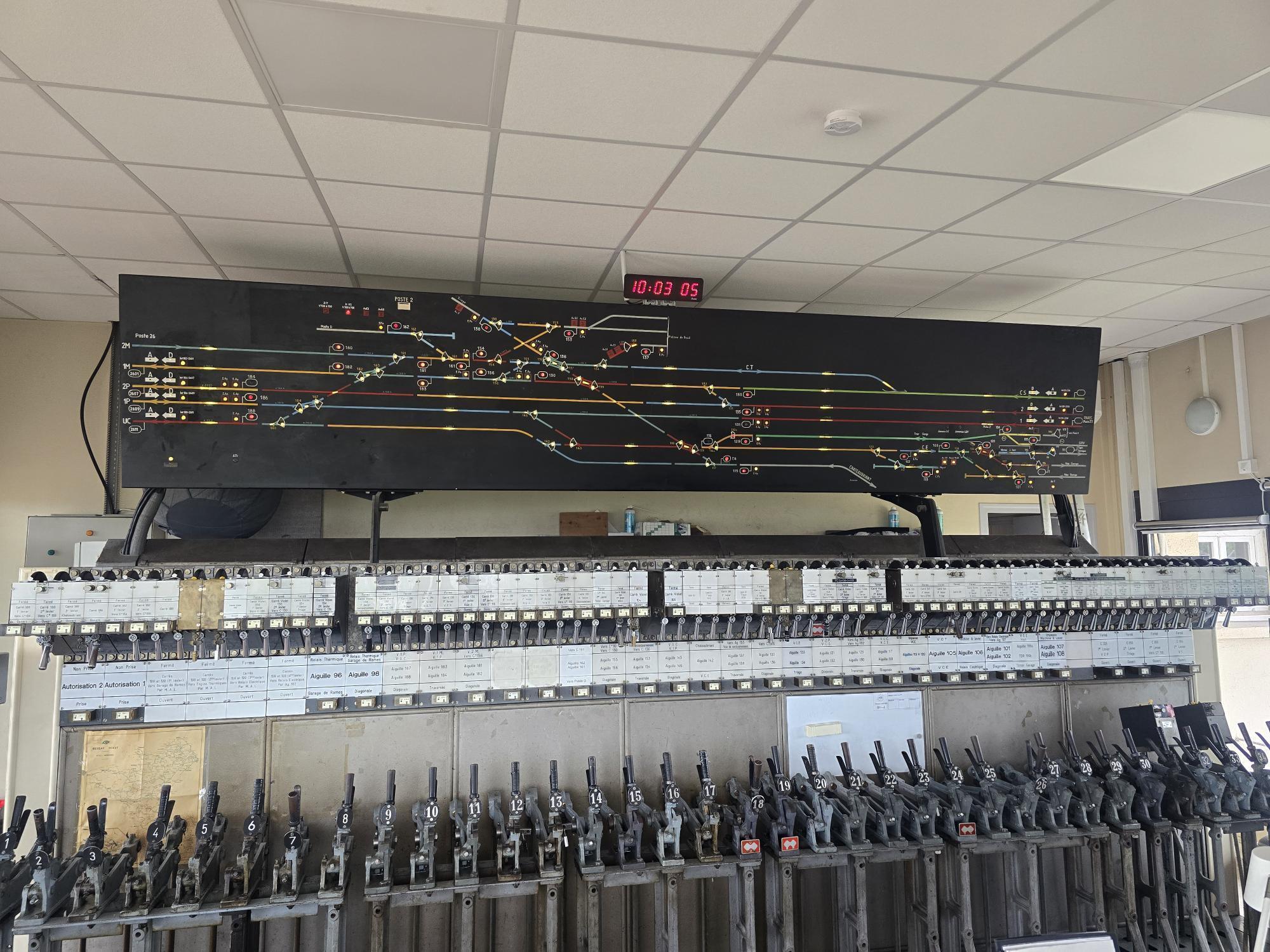 SNCF Réseau : Découvrez les postes d'aiguillage du triage de Rennes