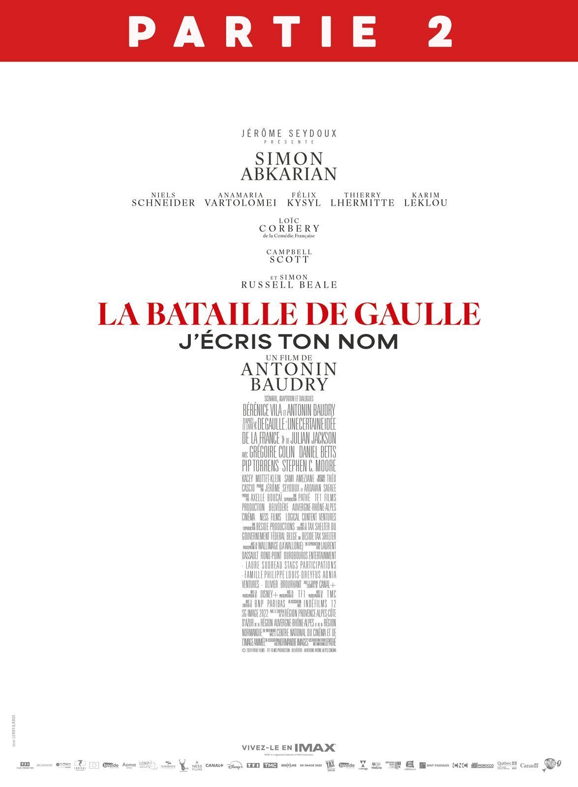 La bataille De Gaulle : j'écris ton nom  (AD)
