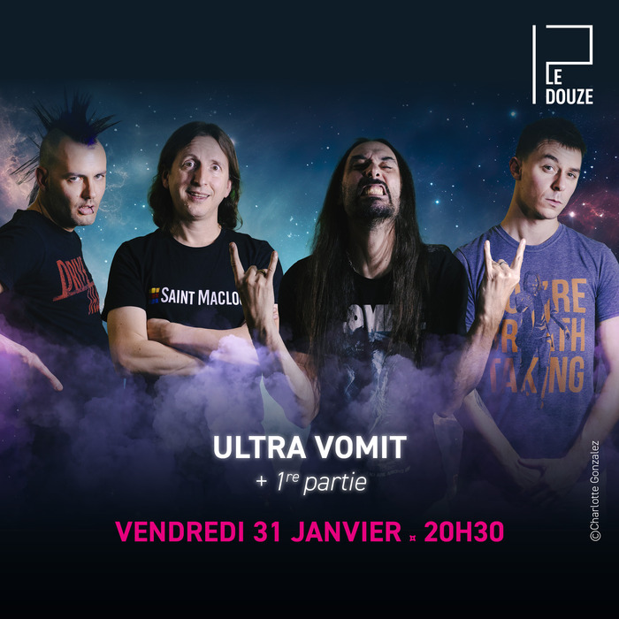 CONCERT : ULTRA VOMIT + 1ère partie