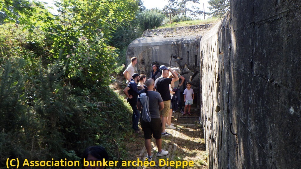 Visite guidée du bunker L412 de Dieppe
