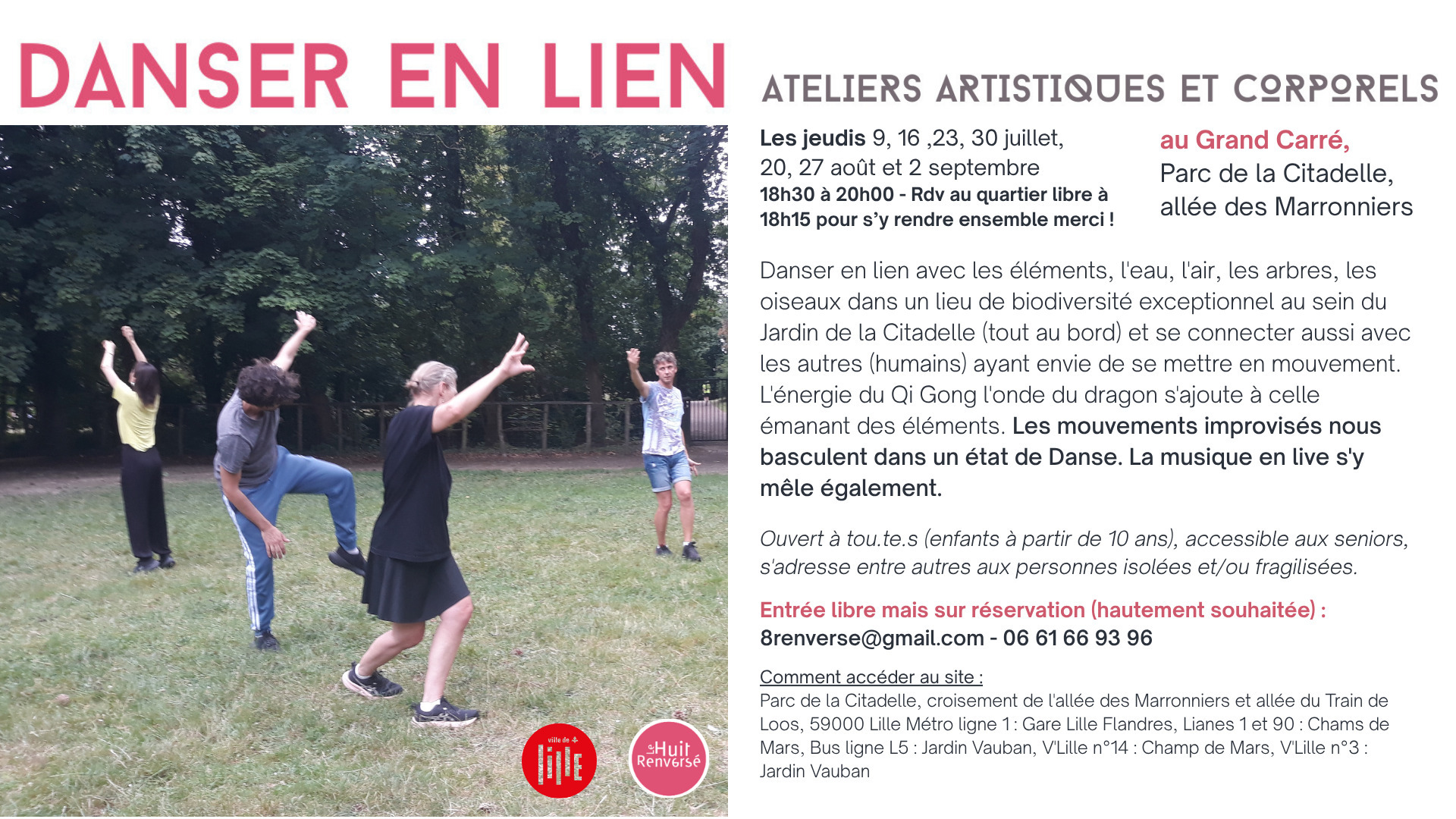 Danse en lien  au Grand Carré