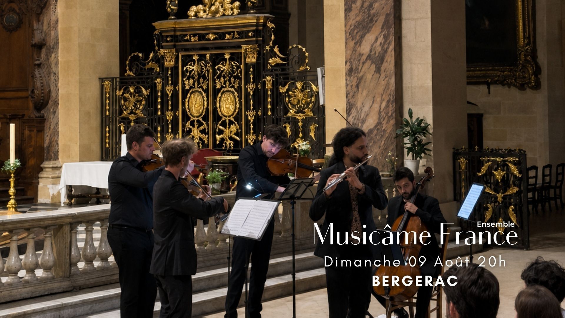 Concert à Bergerac : Ravel, Debussy, Kreisler, Cantemir, Mozart, Bach, Piazzolla, Vivaldi