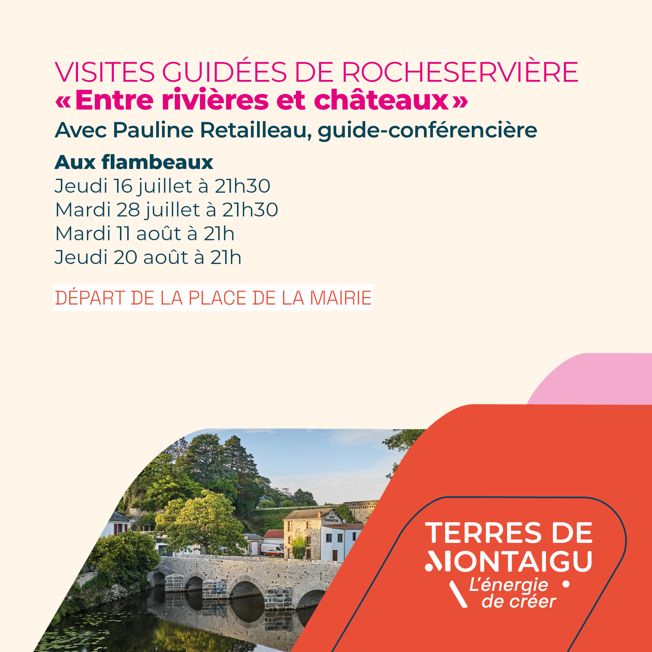 Entre rivières et châteaux - Visite guidée
