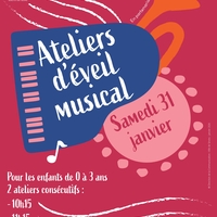 Ateliers d'éveil musical parent / enfant