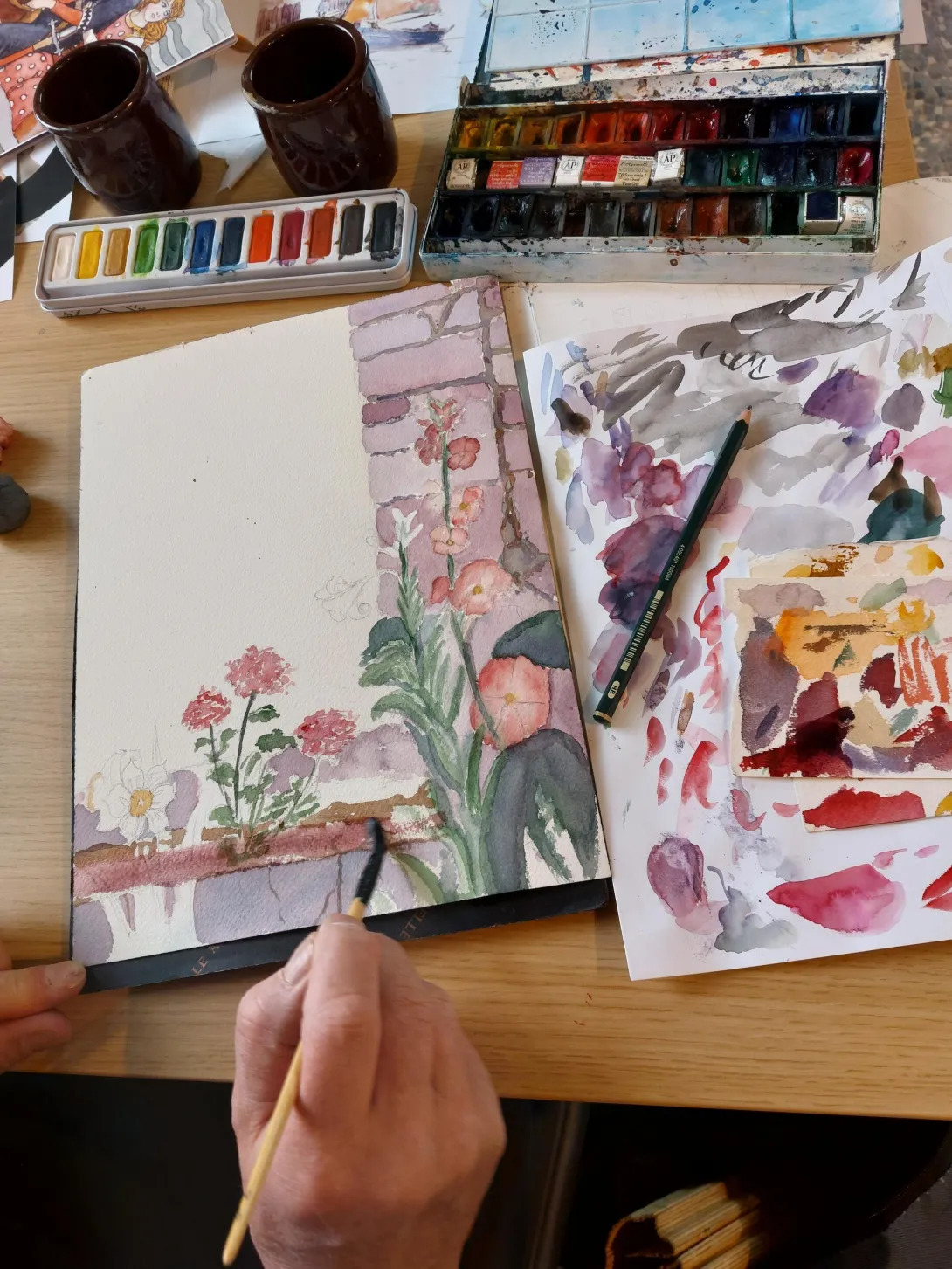 Atelier d'initiation à l'aquarelle