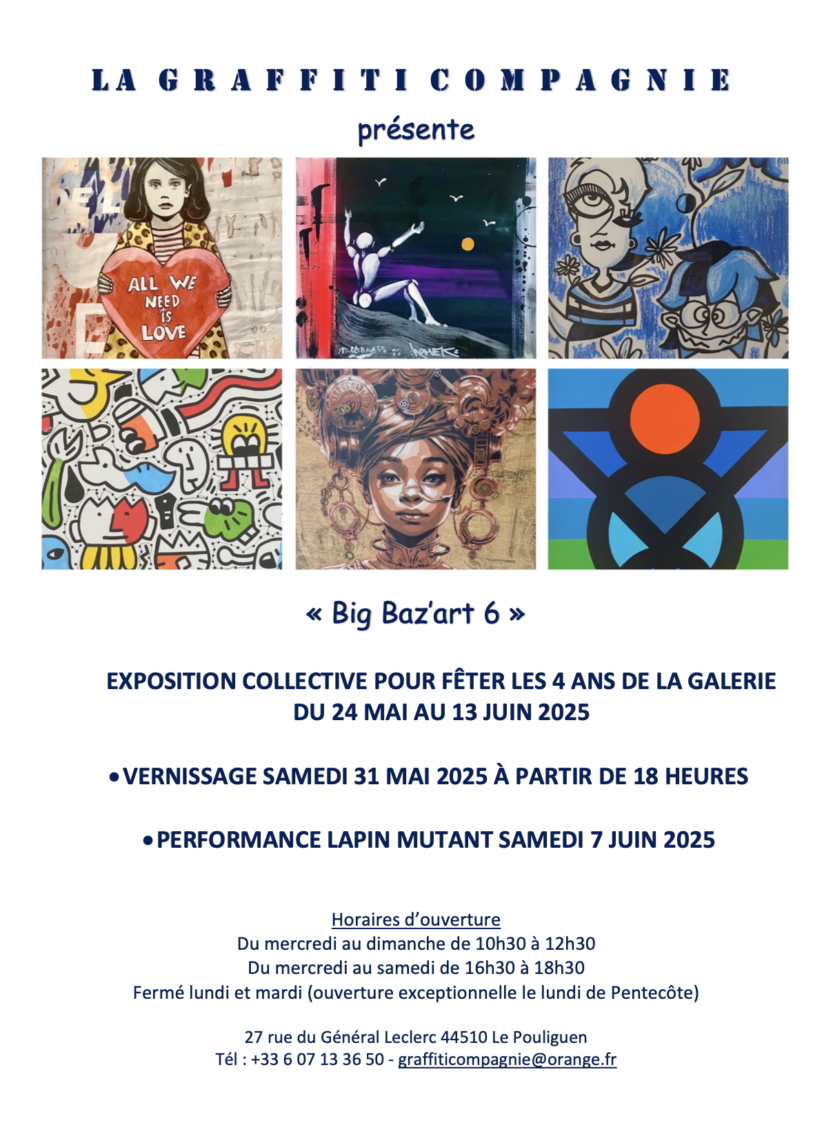 La Graffiti Compagnie présente "Big Baz'art 6"