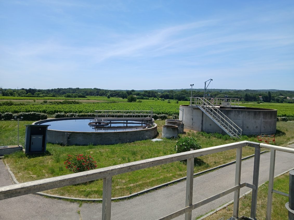 Visite de la STEP Sainte Cécile les Vignes