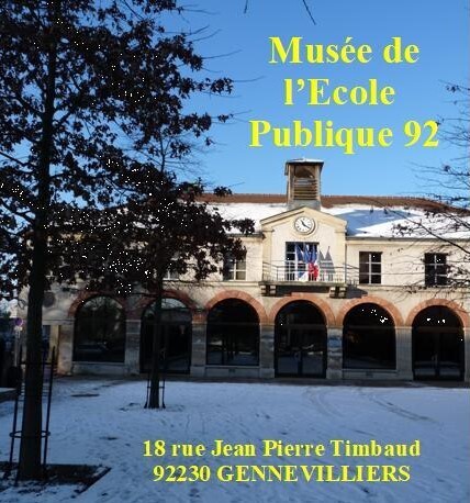 Visite du Musée de l'Ecole Publique 92