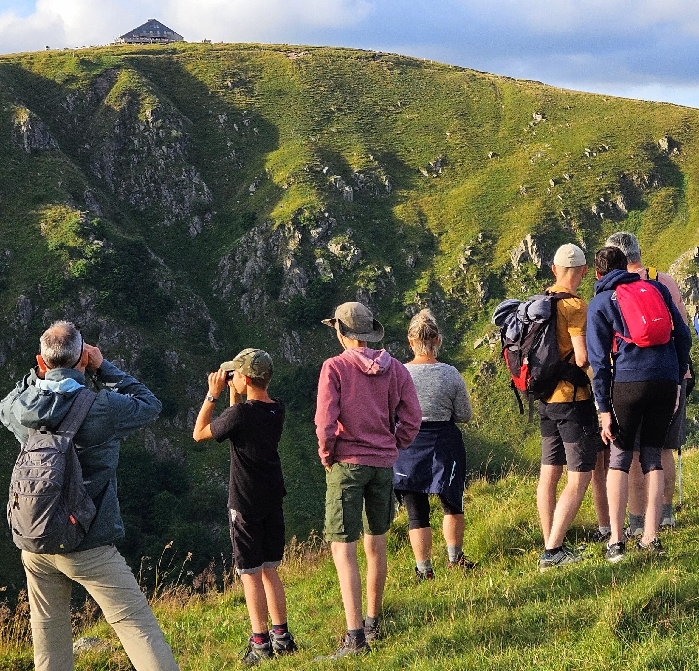 Sortie sur les crêtes vosgienne