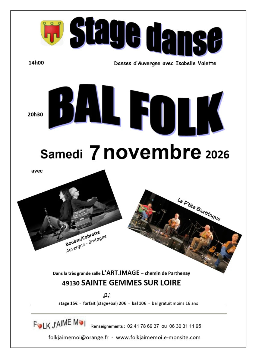 Stage de Danses et Bal Folk