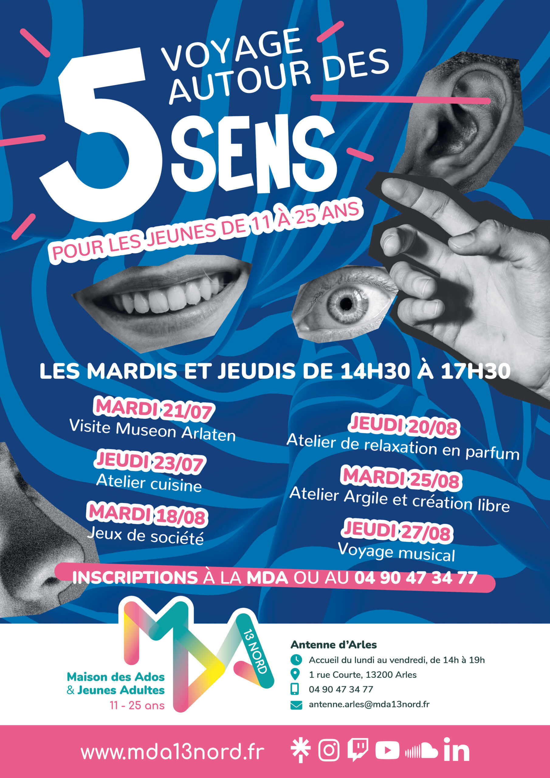Voyage autour des 5 sens