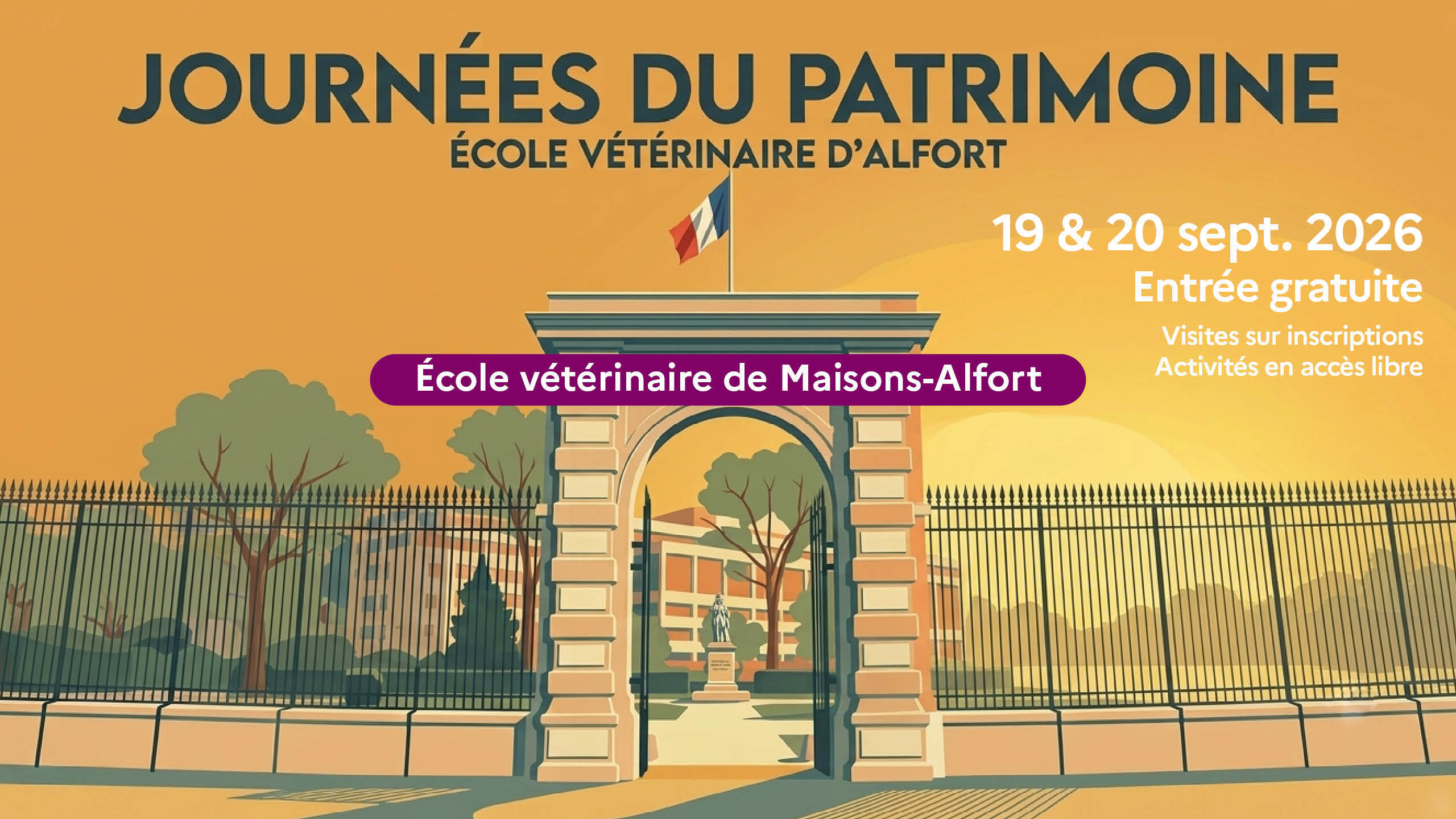 Visite guidée du campus