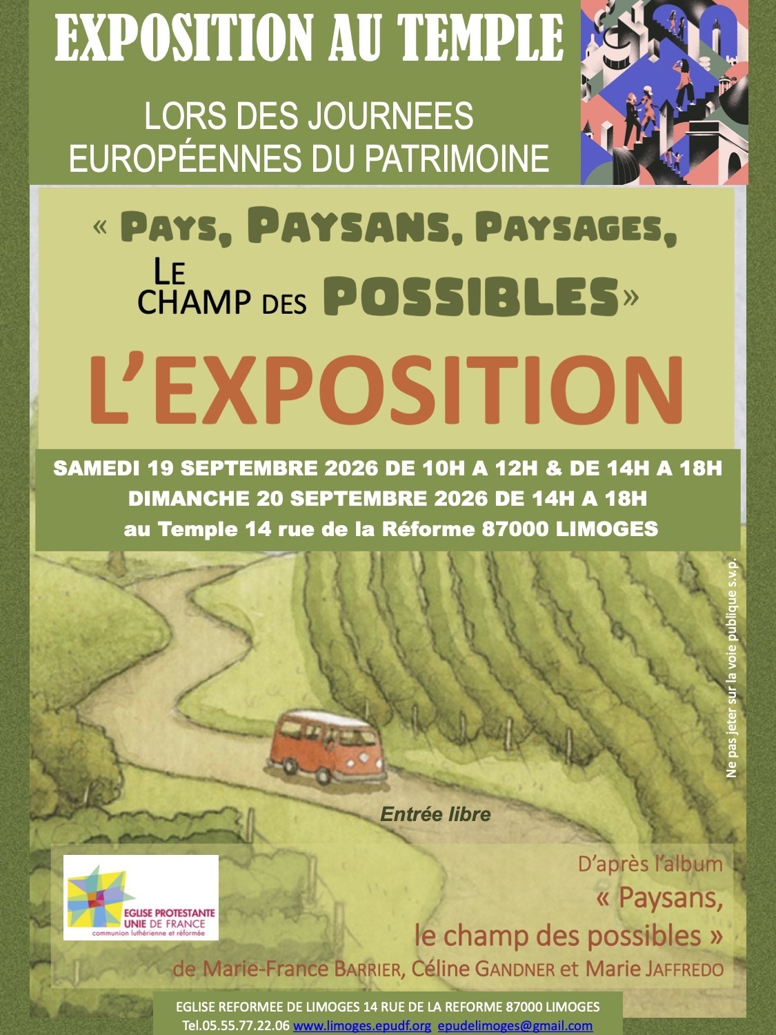 Exposition : Pays, Paysans, paysages, le champ des possibles