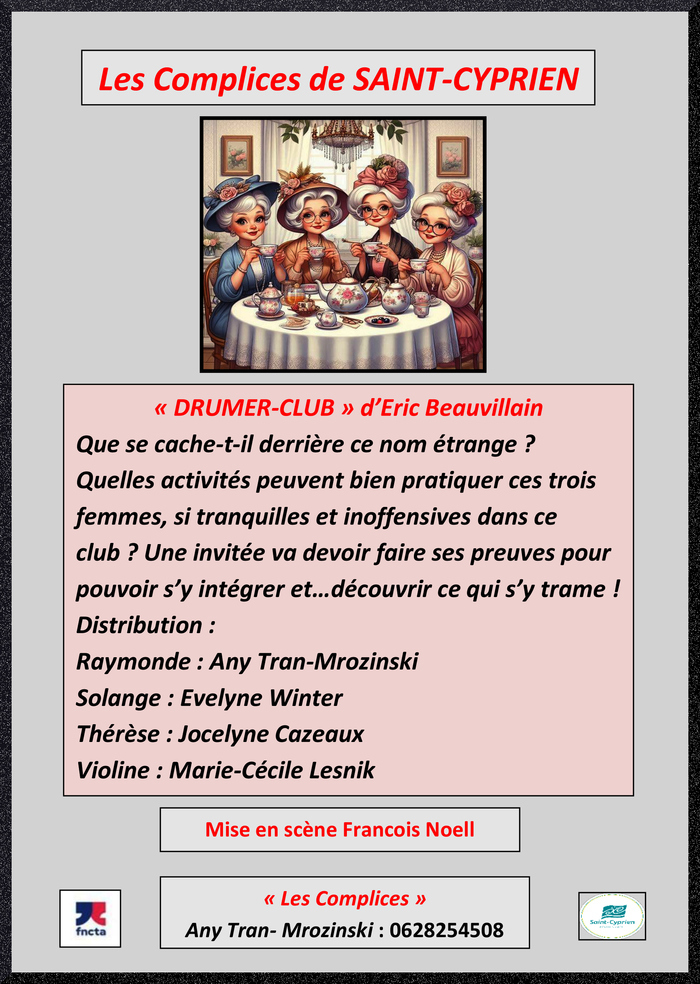 Théâtre "Drumer-club" d'Éric Beauvillain