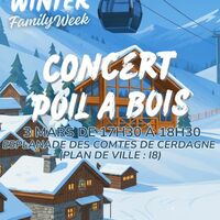 Winter family week - Concert poil à bois