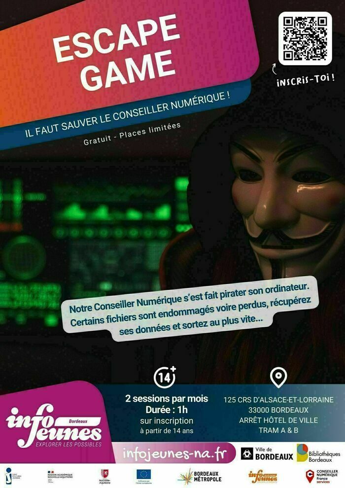 Escape Game - Il faut sauver le Conseiller Numérique !... Le 15 janv 2025