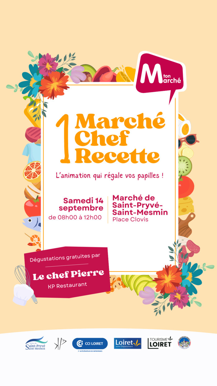 KP Restaurant, situé au 156 route de Saint-Mesmin vous convie le samedi 14 septembre de 8h à 12h au marché place Clovis pour une dégustation gratuite de ses recettes.