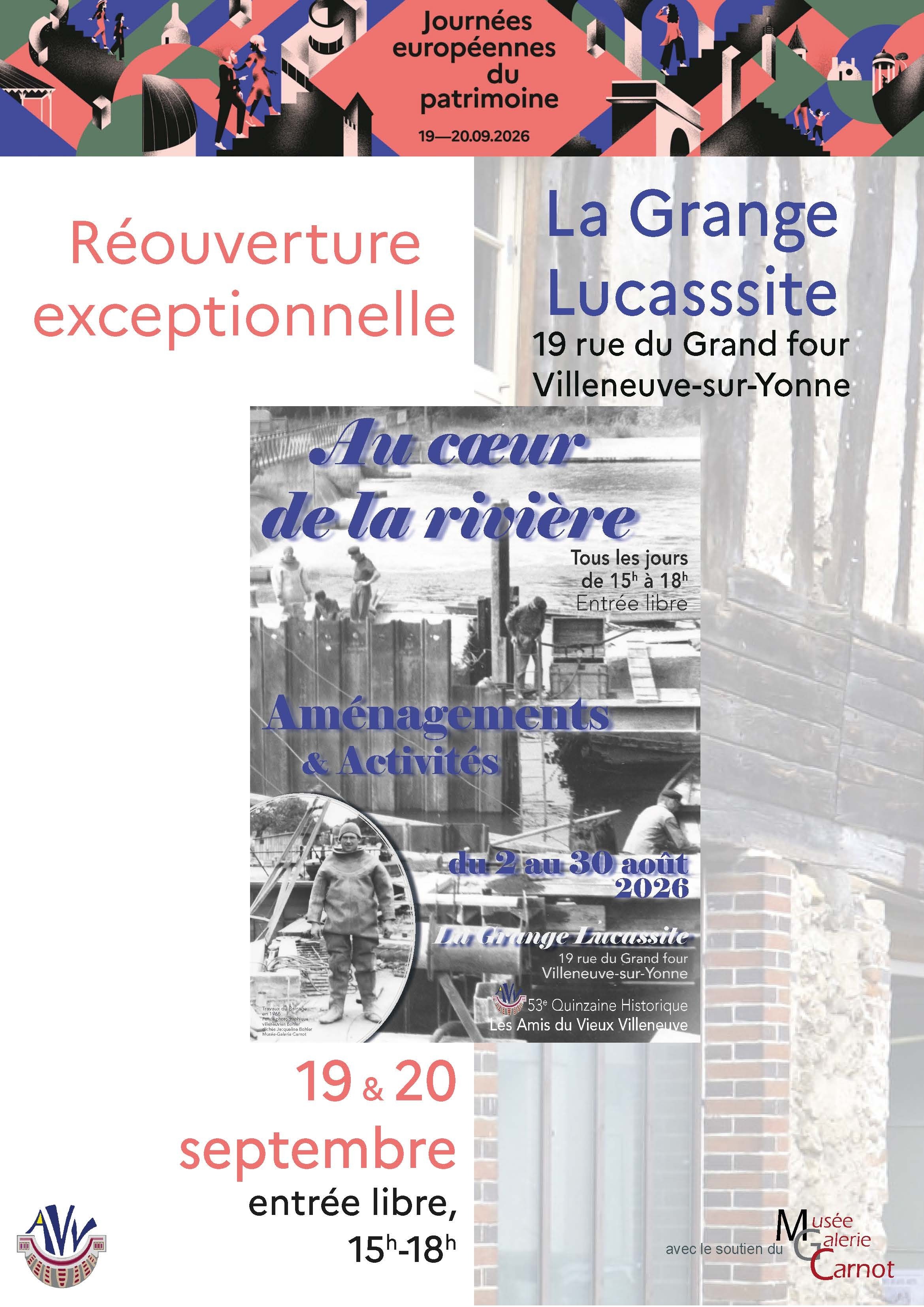 Réouverture exceptionnelle de La Grange Lucasssite !