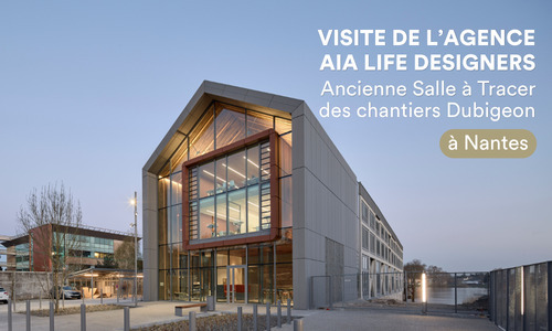 Visite guidée d'une ancienne salle à tracer - AIA Life Designers