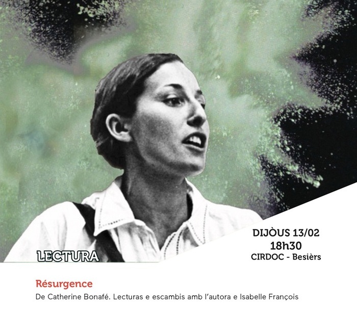 Résurgence : Lecture-rencontre avec Catherine Bonafé Le 13 fév 2025