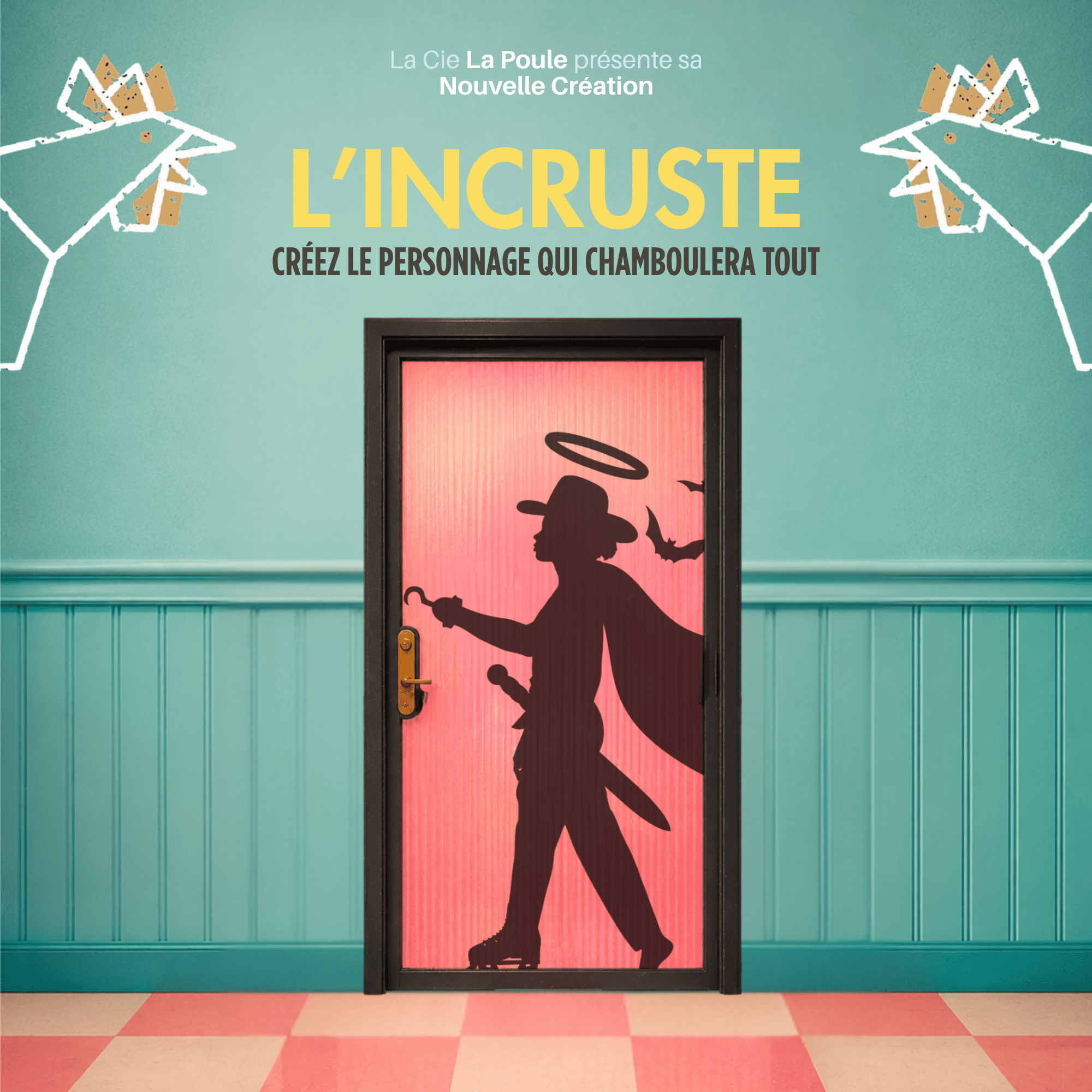 IMPRO 100 NOMS BY LA POULE - L'INCRUSTE