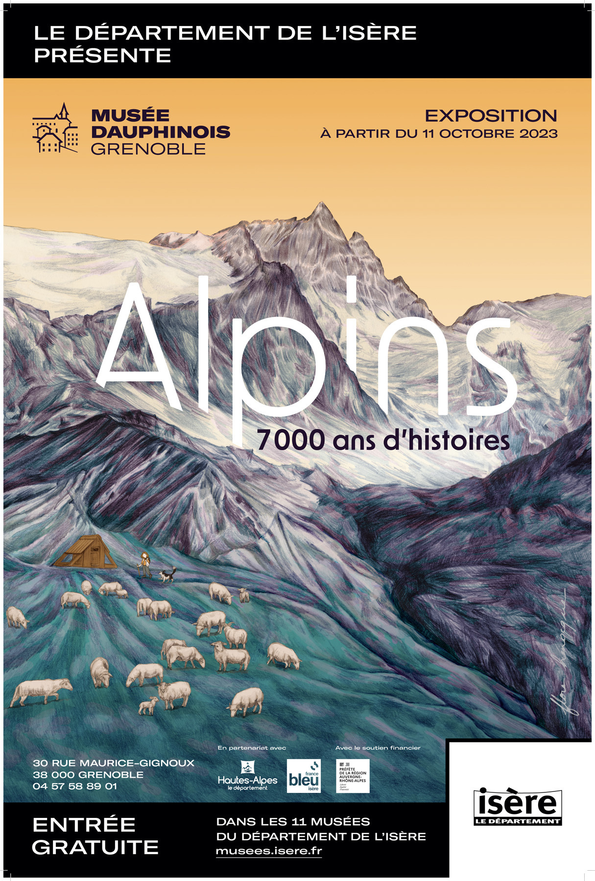 Exposition "Alpins, 7000 ans d'histoires"