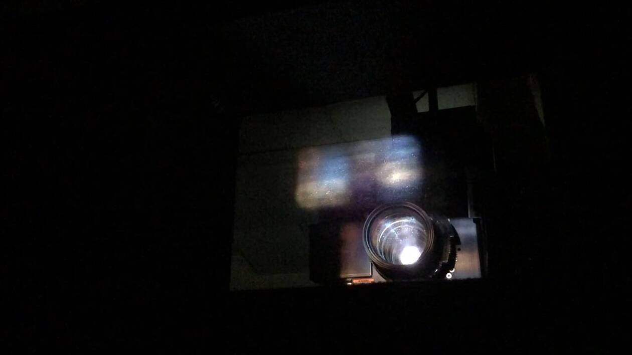 Visite des cabines de projections