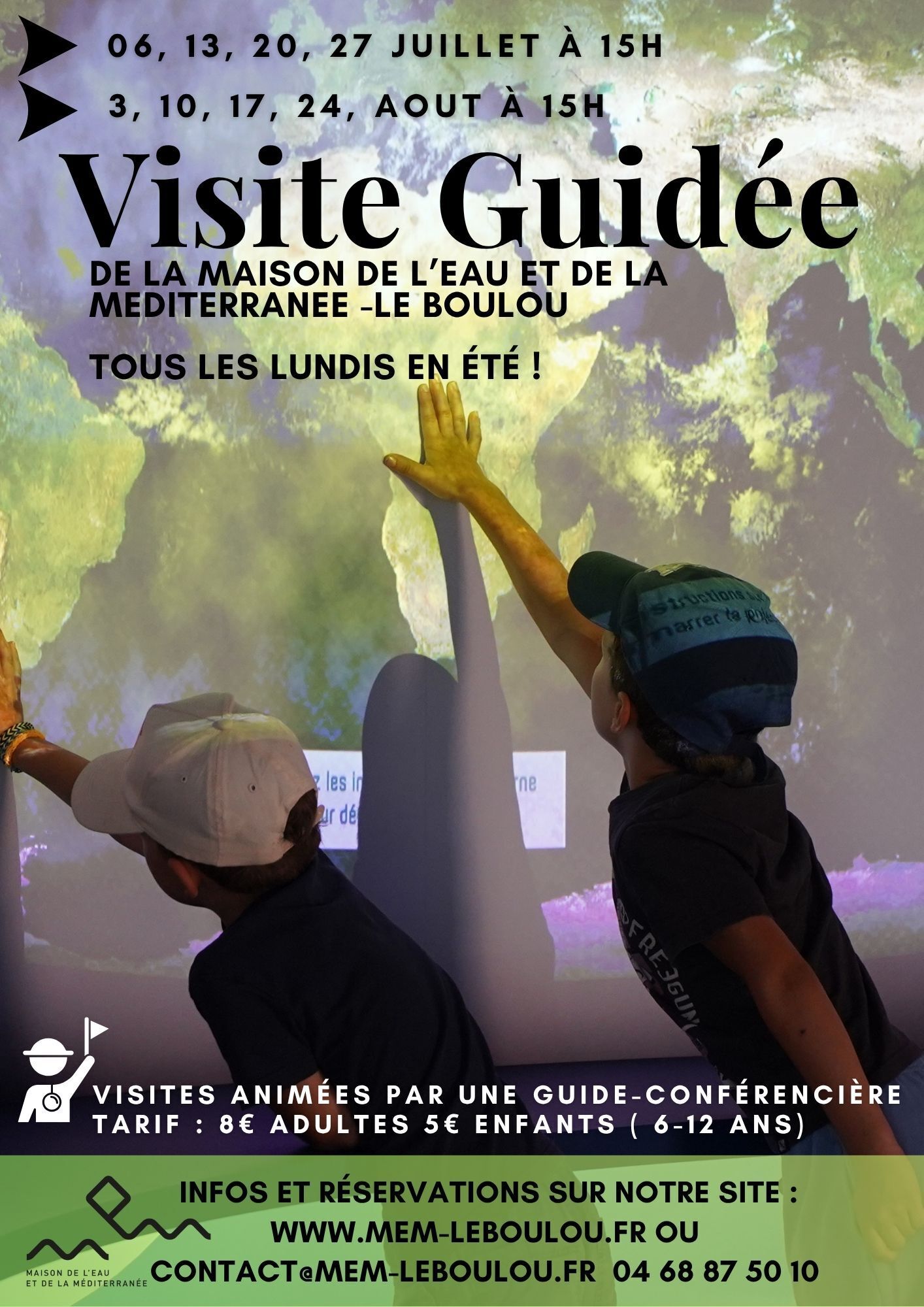 Votre visite guidée de la Maison de l'Eau