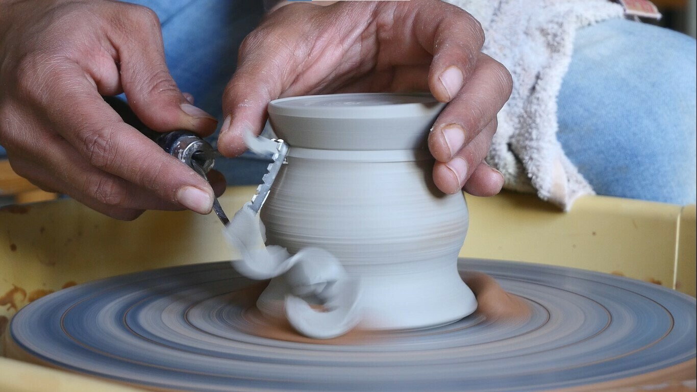 Démonstration d'artisan