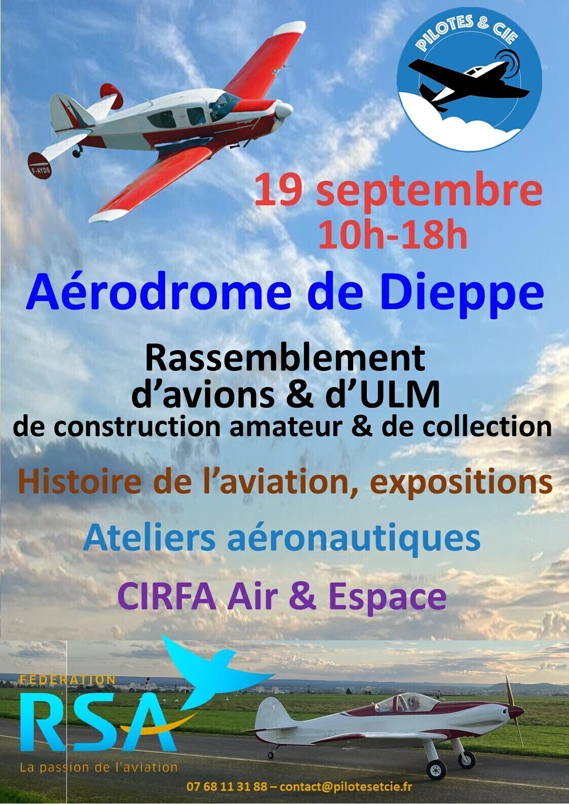 Exposition : rétrospective de la carrière aéronautique du dieppois Marcel Diologent