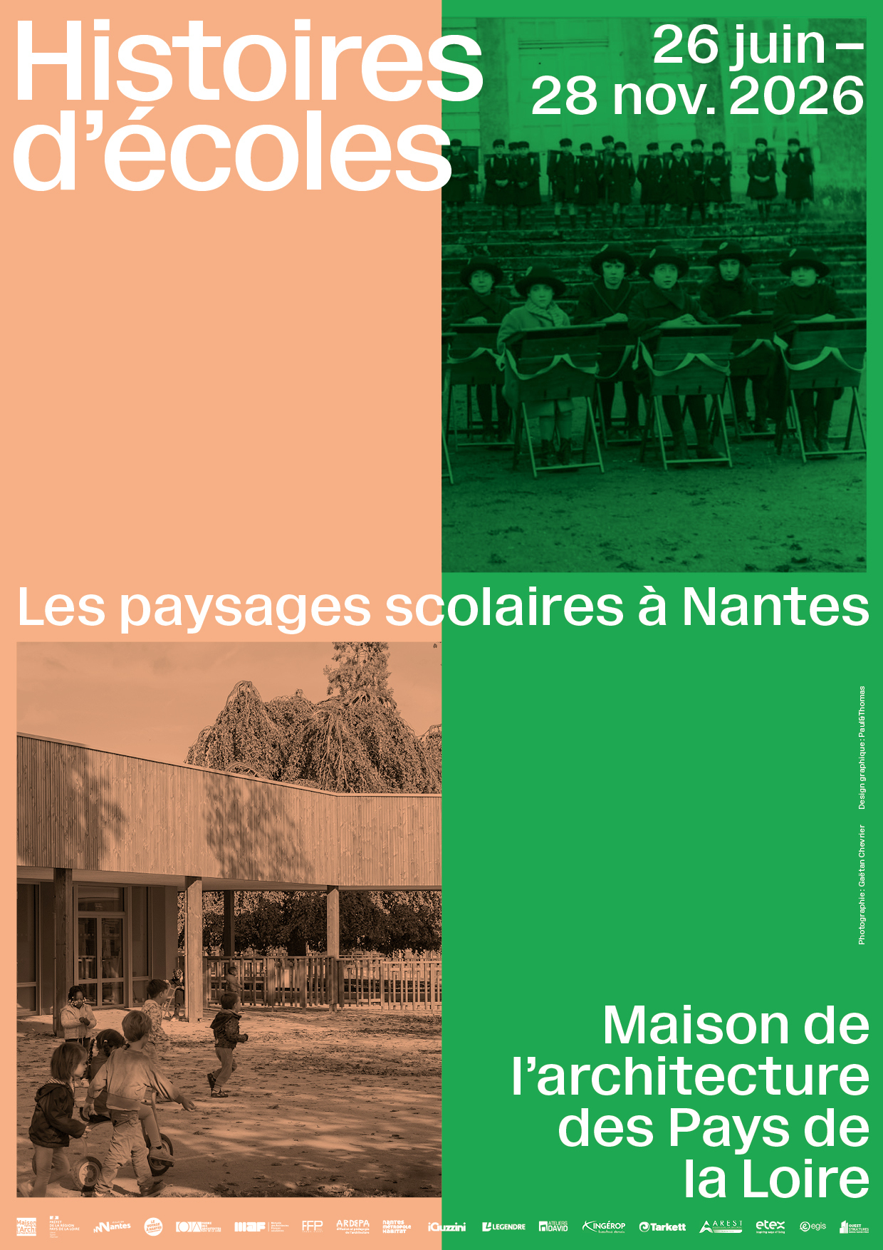 Histoires d'écoles, les paysages scolaires à Nantes