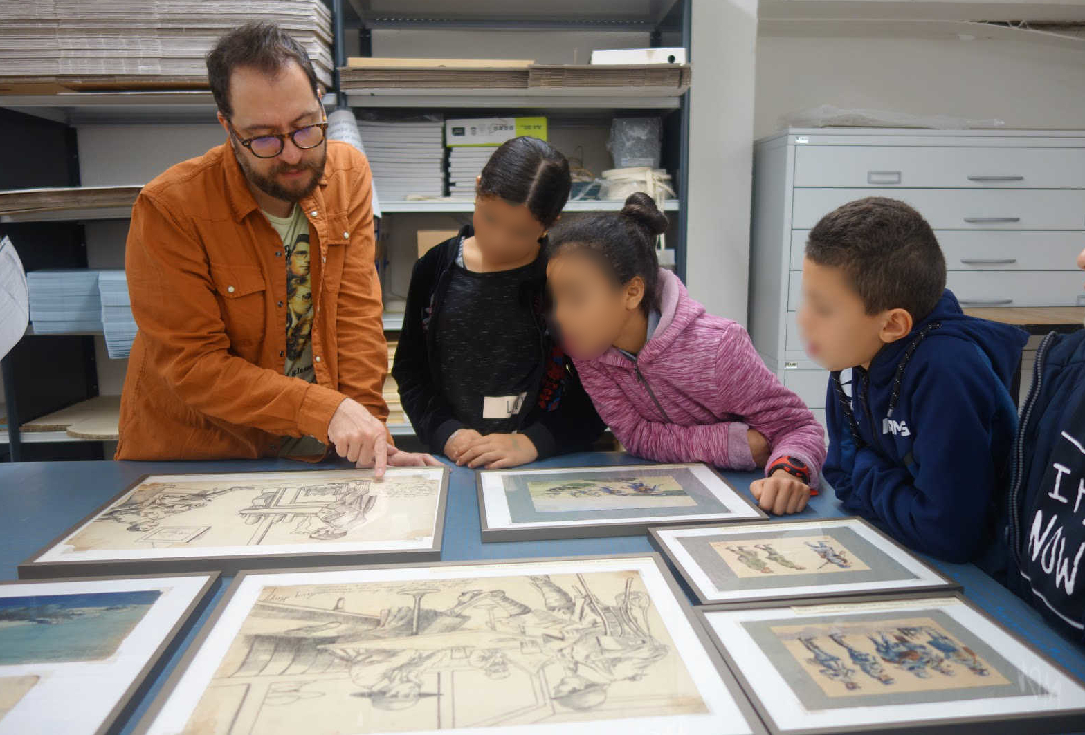 Visite guidée des Archives départementales