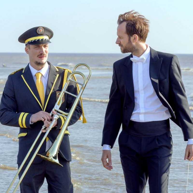 Cinéma de plein air - En fanfare