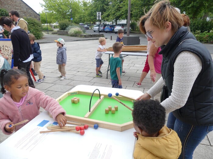 Animation Jeux en Bois d'adresse