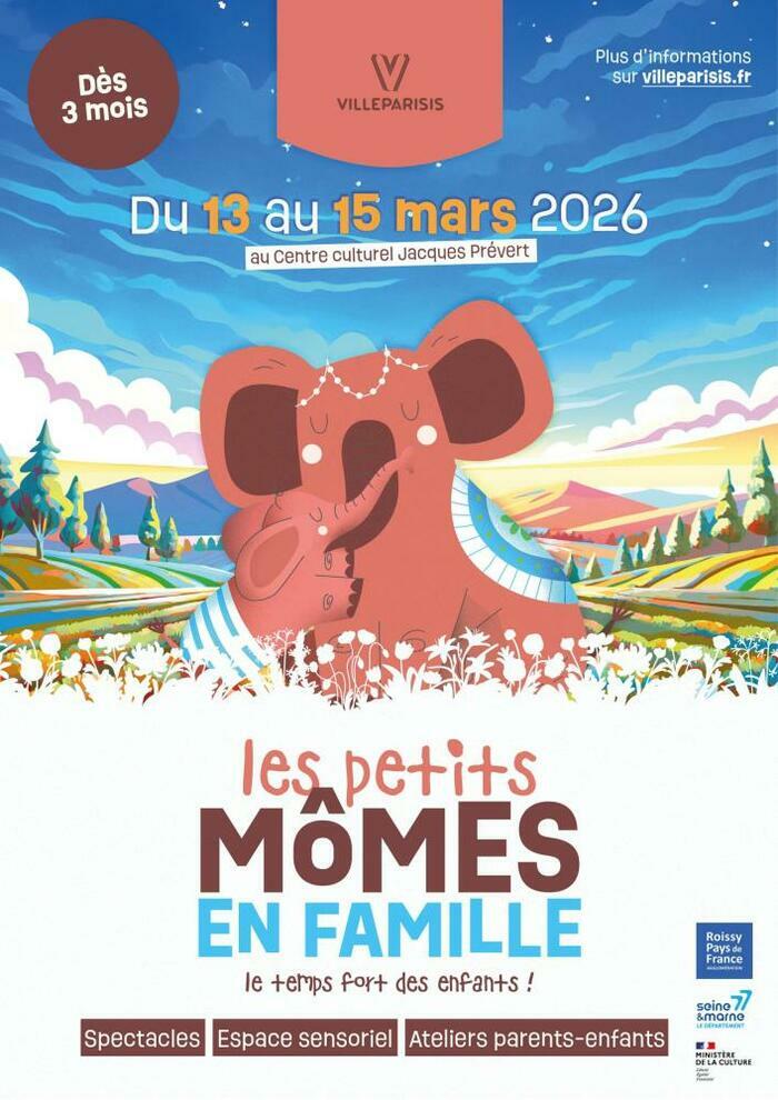 À Villeparisis, les bébés ont aussi un temps fort ! Le Festival des Petits mômes en famille débarque au Centre culturel pour sa 3e  édition, le temps d’un week- end.