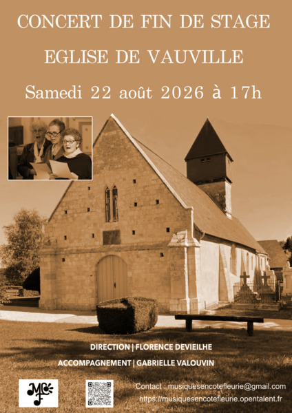 Concert de fin de stage