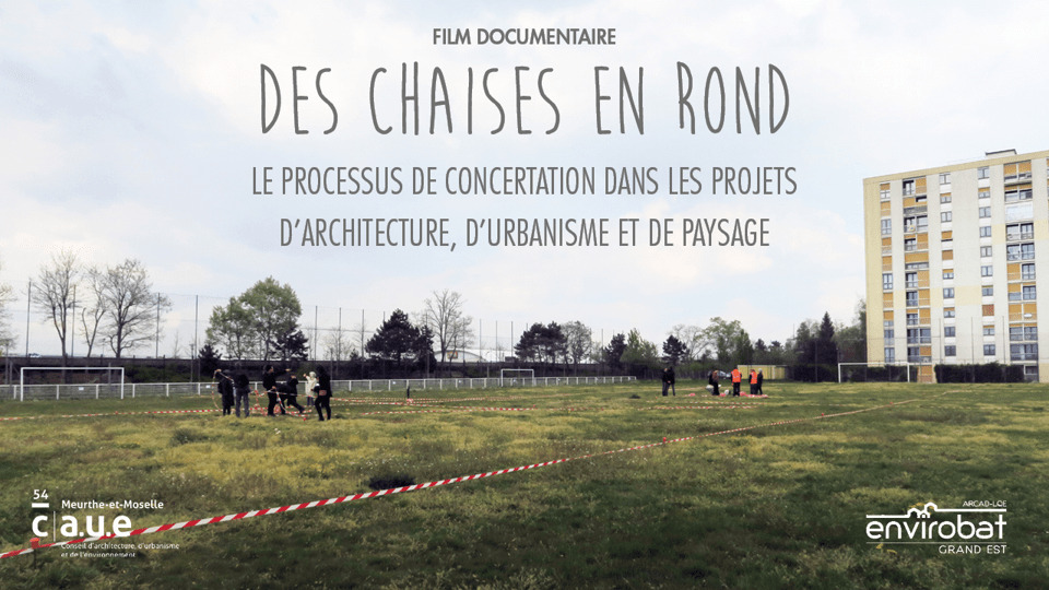 Projection du film documentaire "Des chaises en rond" et visites de la nouvelle école Joséphine Baker et du parc urbain à Chaumont (52)