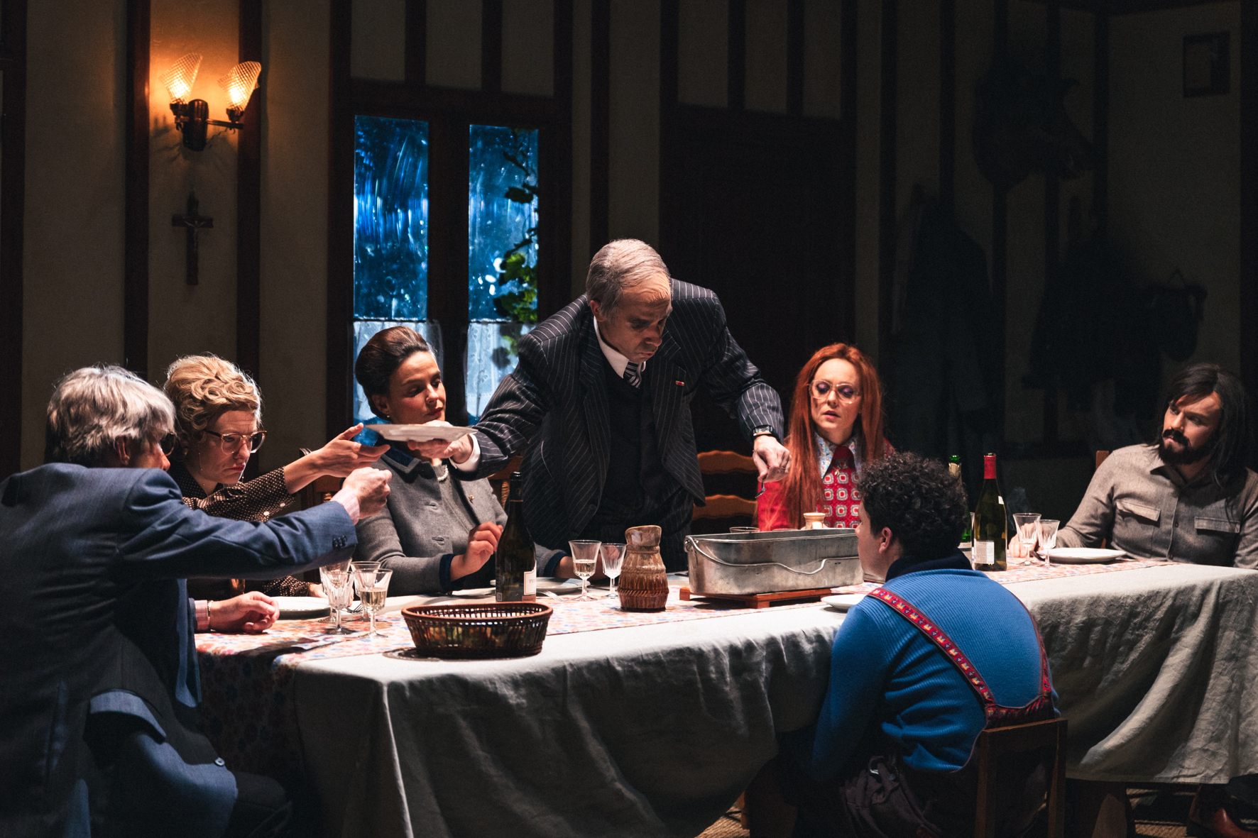Le dîner chez les Français de V. Giscard d'Estaing
