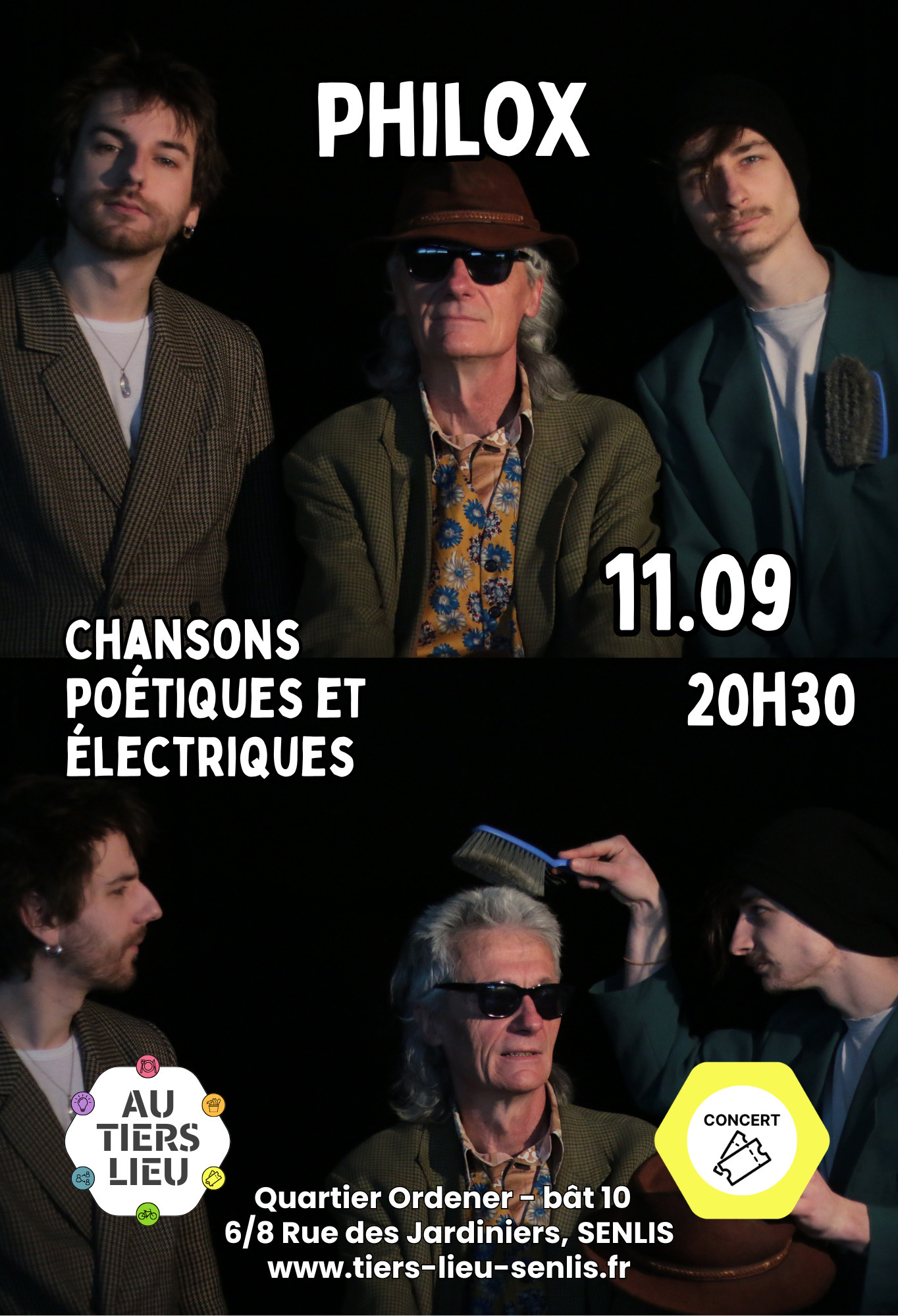 Philox : Chansons poétiques et électriques