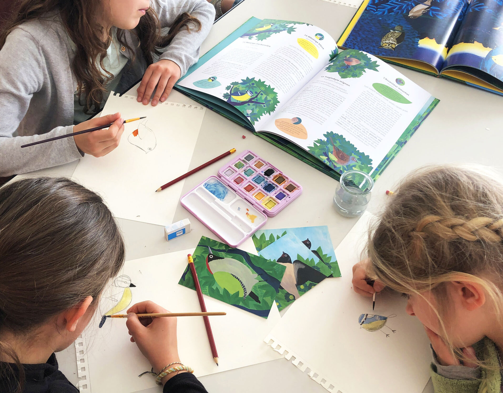 Rencontre et atelier parent/enfant avec Léna Mazilu, illustratrice