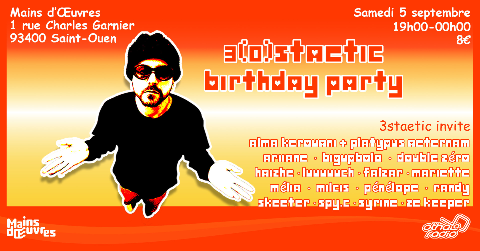 3(0)staetic birthday party