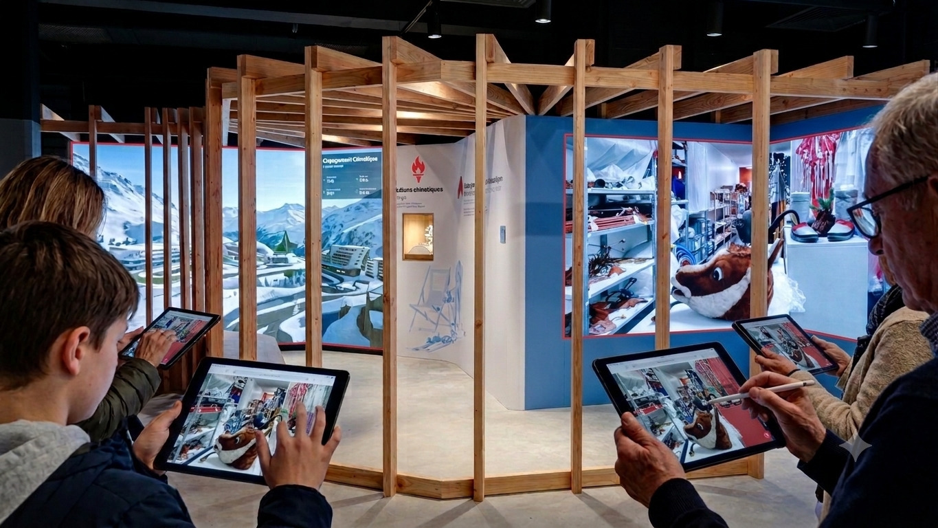 Visite virtuelle des collections nationales olympiques via l'outil micro-folies